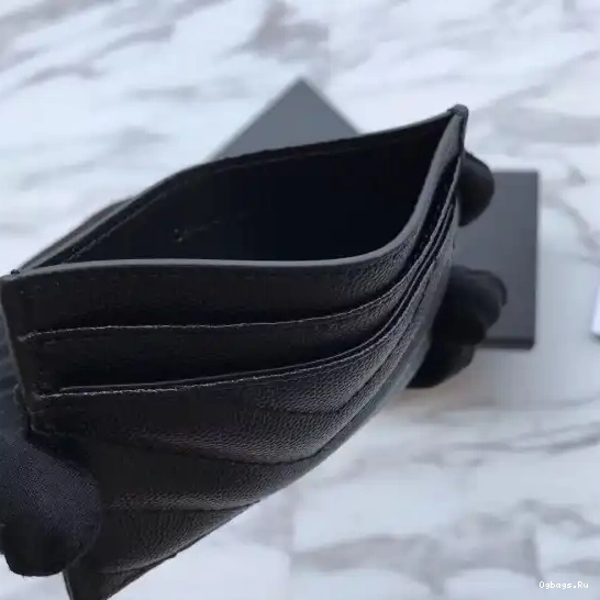 MATELASSÉ CASSANDRE CARD YSL CASE 0518